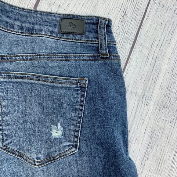 Celebrity Pink Jeans sz 11 / 30 Skinny Ankle Inseam 26.5" Distressed - Picture 12 of 15